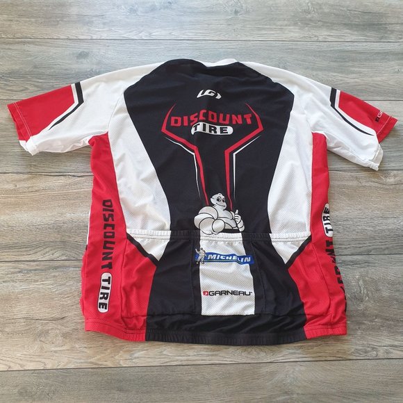 Louis Garneau LG L Large Mens Cycling Jersey Shirt Road Bicycle Racing Tour - Picture 7 of 9